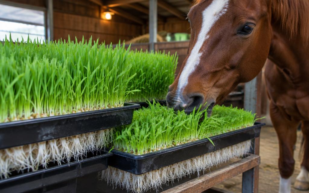 Fresh Barley Fodder for Horses: Nutrition, Safety & Feeding — New Edition