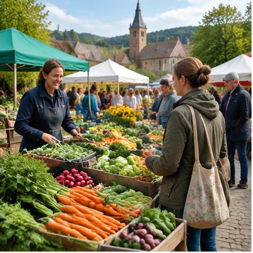 Farmářské trhy – Místní produkty a venkovská komunita