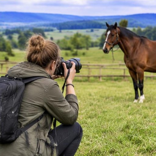 Fotografie a video – Zachyťte příběh svého koně